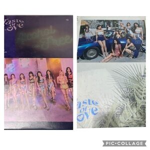 2 Taste of Love K-pop CD’s And Books/ Case NO CARDS by Twice (CD, 2021) NO CARDS